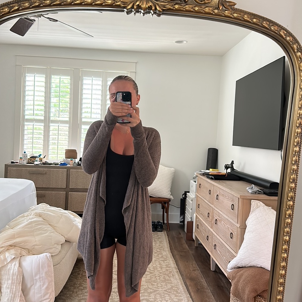Barefoot dreams long cardigan